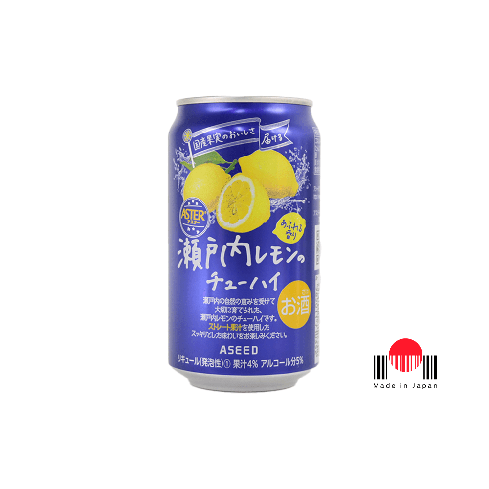 DHA304 - Bebida Chuhai Setouchi Lemon 350ml - Aseed