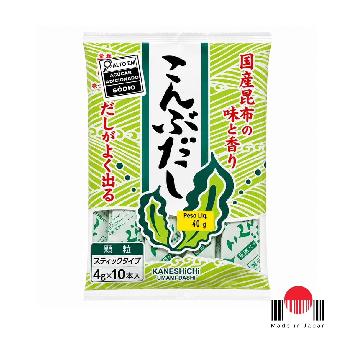 TBD079B - Konbu Dashi 10P x 4g (40g) - Kaneshichi