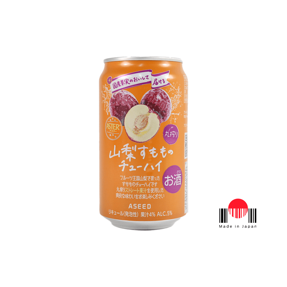 DHA303 - Bebida Chuhai Yamanashi Sumomo 350 ml - Aseed