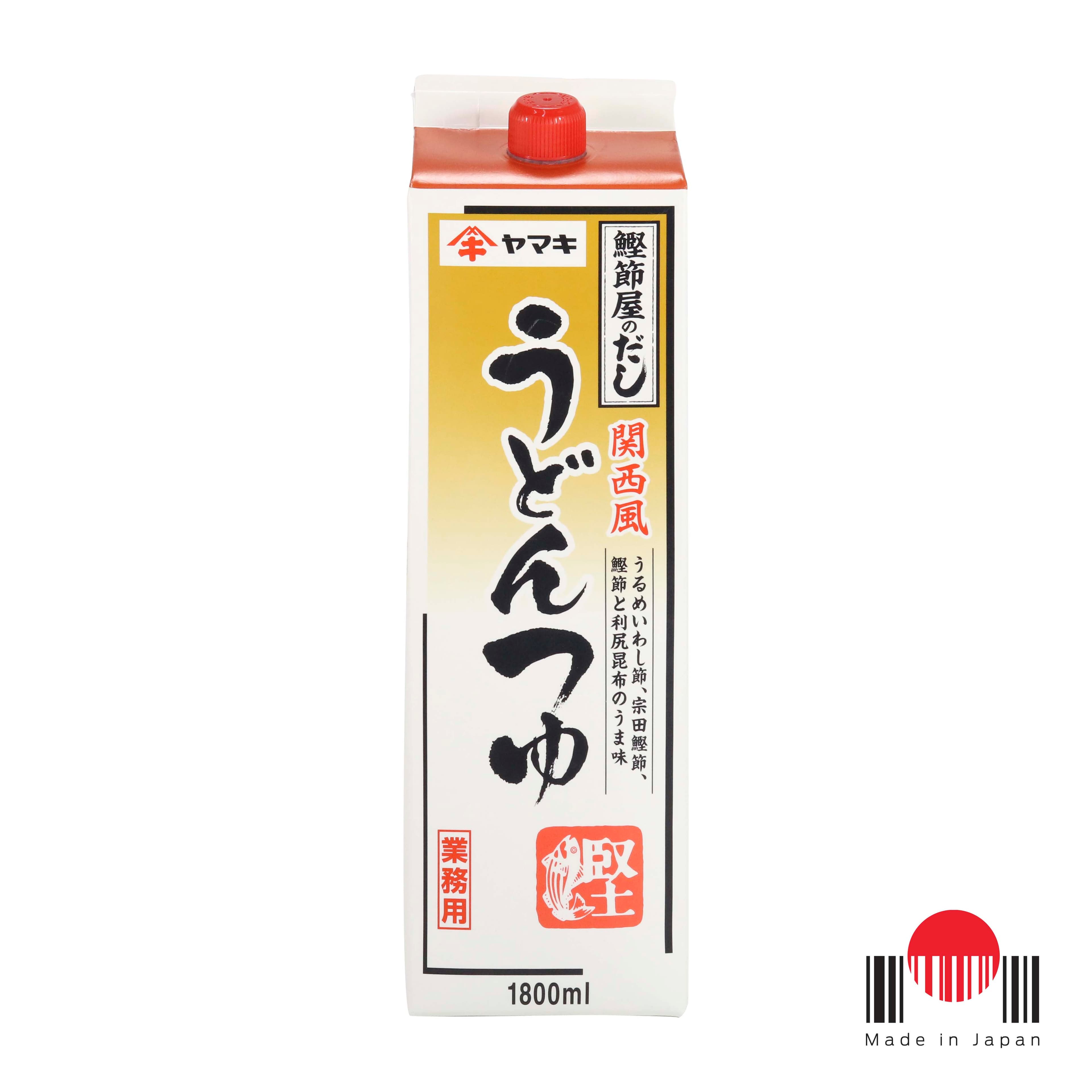 TTM998B - Kansaifu Udon Tsuyu 1,8L - Yamaki