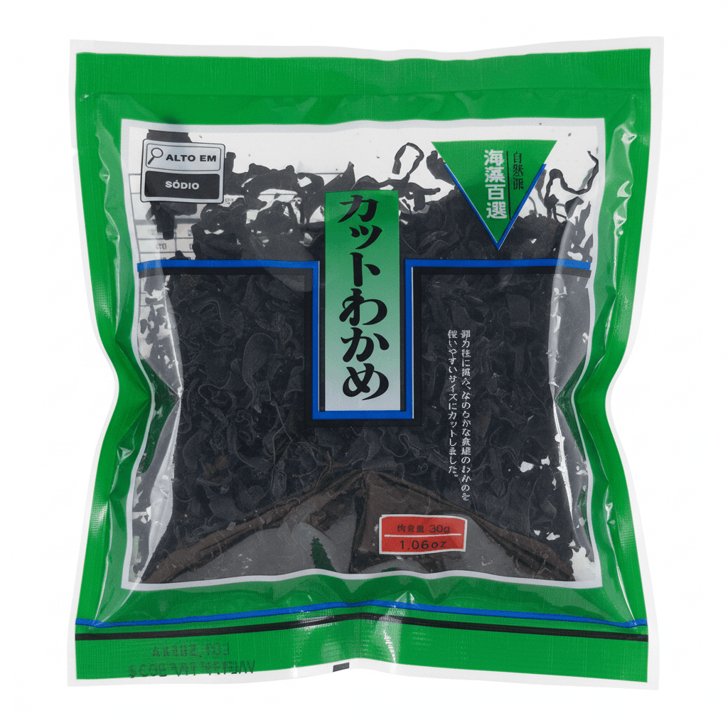 ANW030 - Alga Marinha Cut Wakame 30g - Cut Wakame