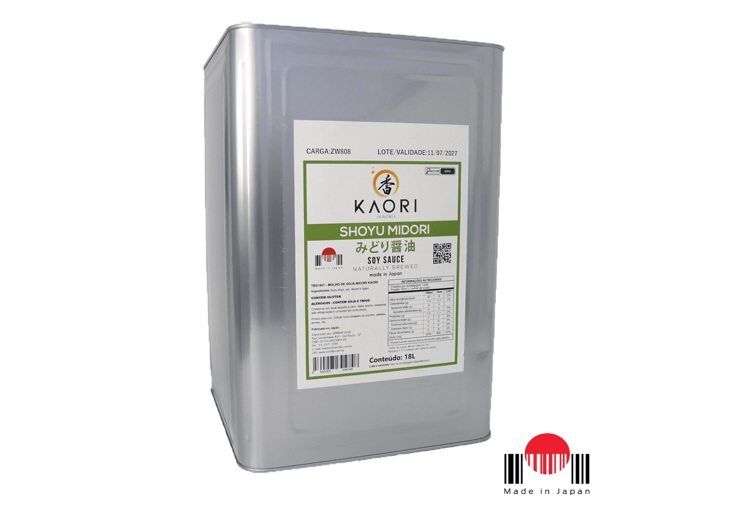 TBS1807 - Shoyu Midori 18L - Kaori