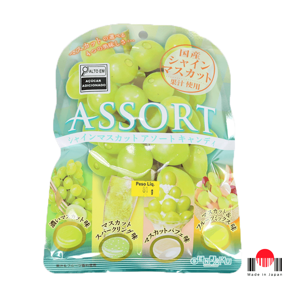 BBS081 - Bala Shine Muscat Assort 81g - Senjaku