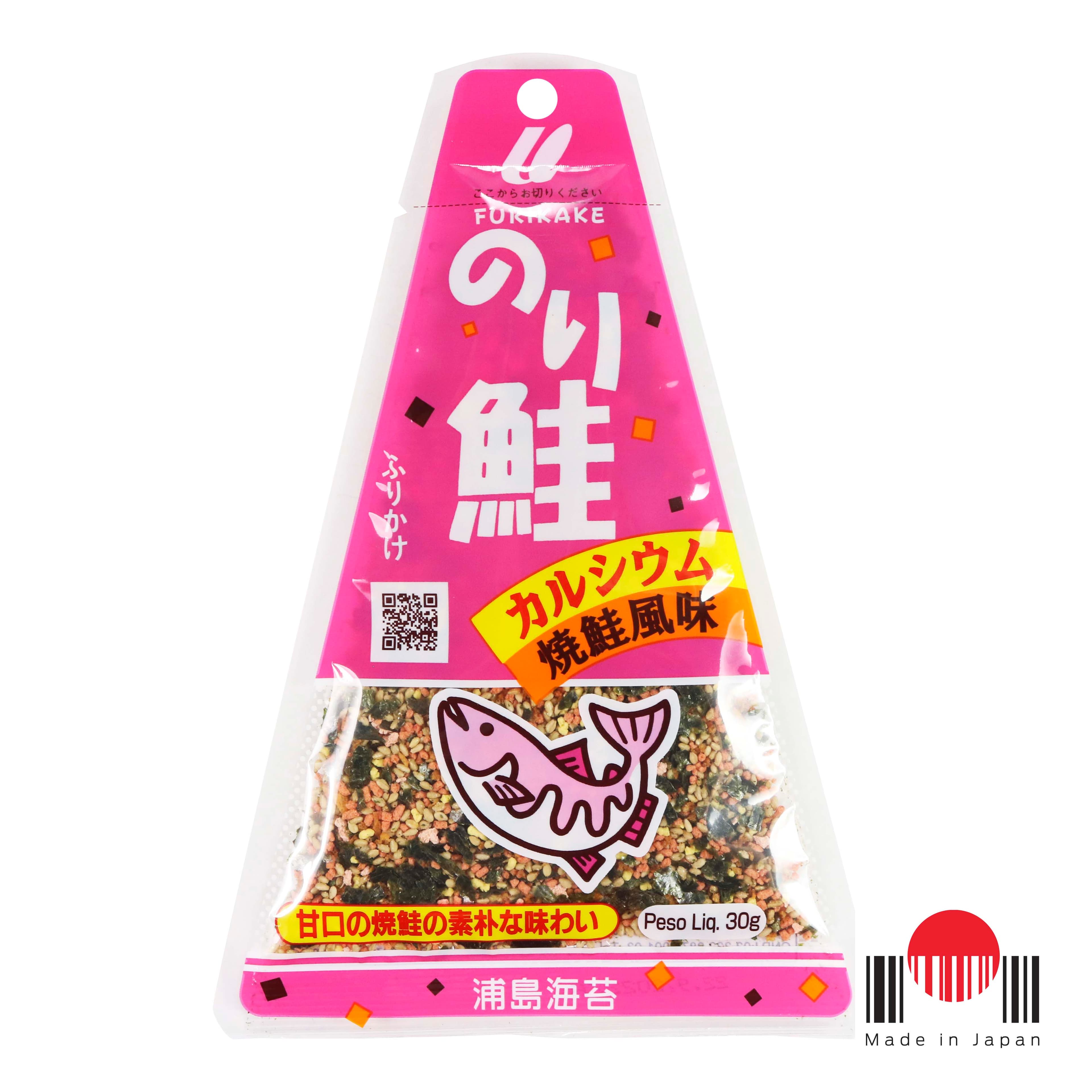 TAF502 - Furikake Triângulo Nori Sake 30g - Urashima