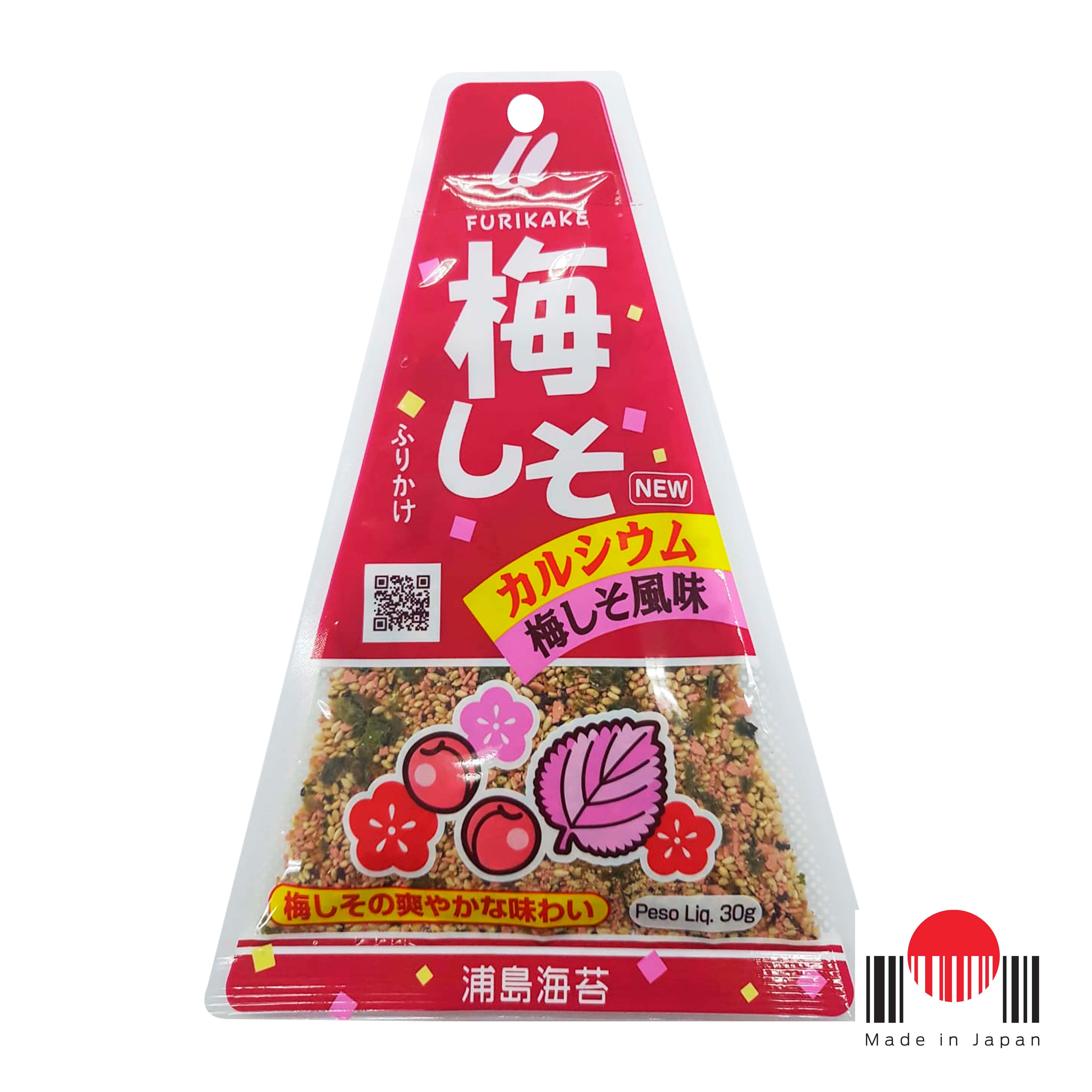 TAF507 - Furikake Triangulo Umeshiso 30g - Urashima