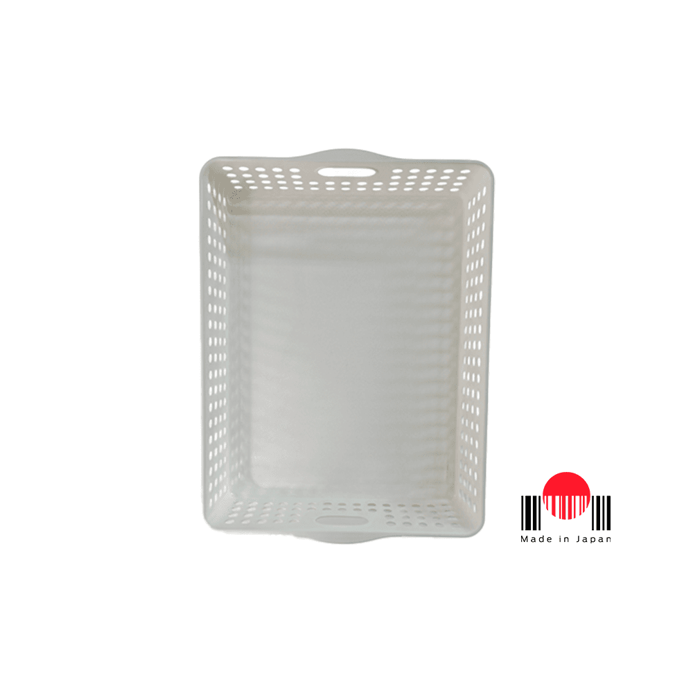 1CP050 - IN-4570 Stock Basket A4 White PP - Inomata