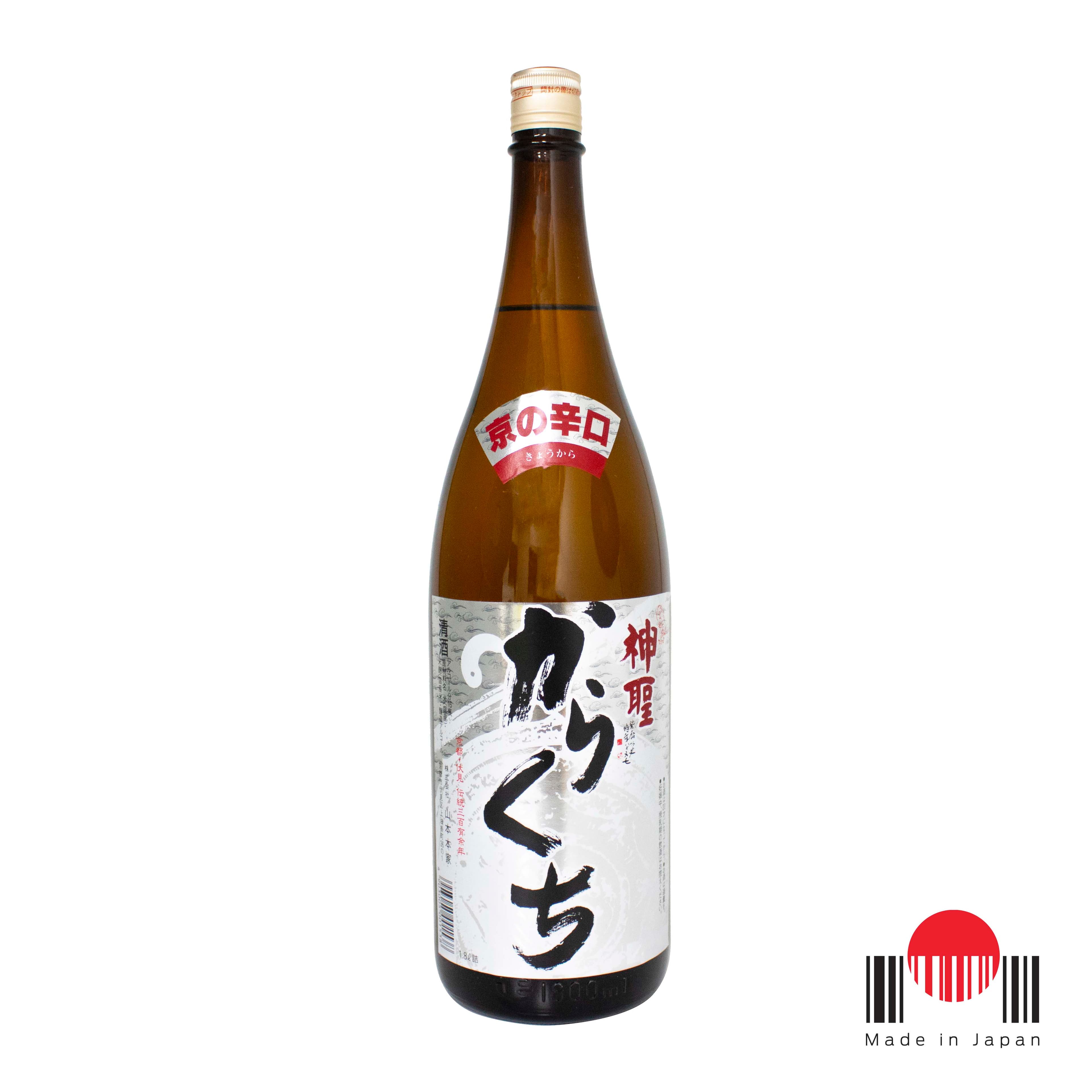DSY180 - Sake Shinsei Kinjirushi Karakuchi 1.8L - Yamamoto Honke