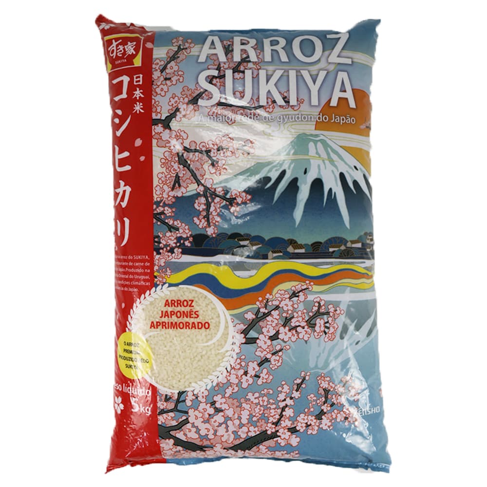VNA017 - Arroz Tipo 1 Koshihikari 5kg - Sukiya Mai