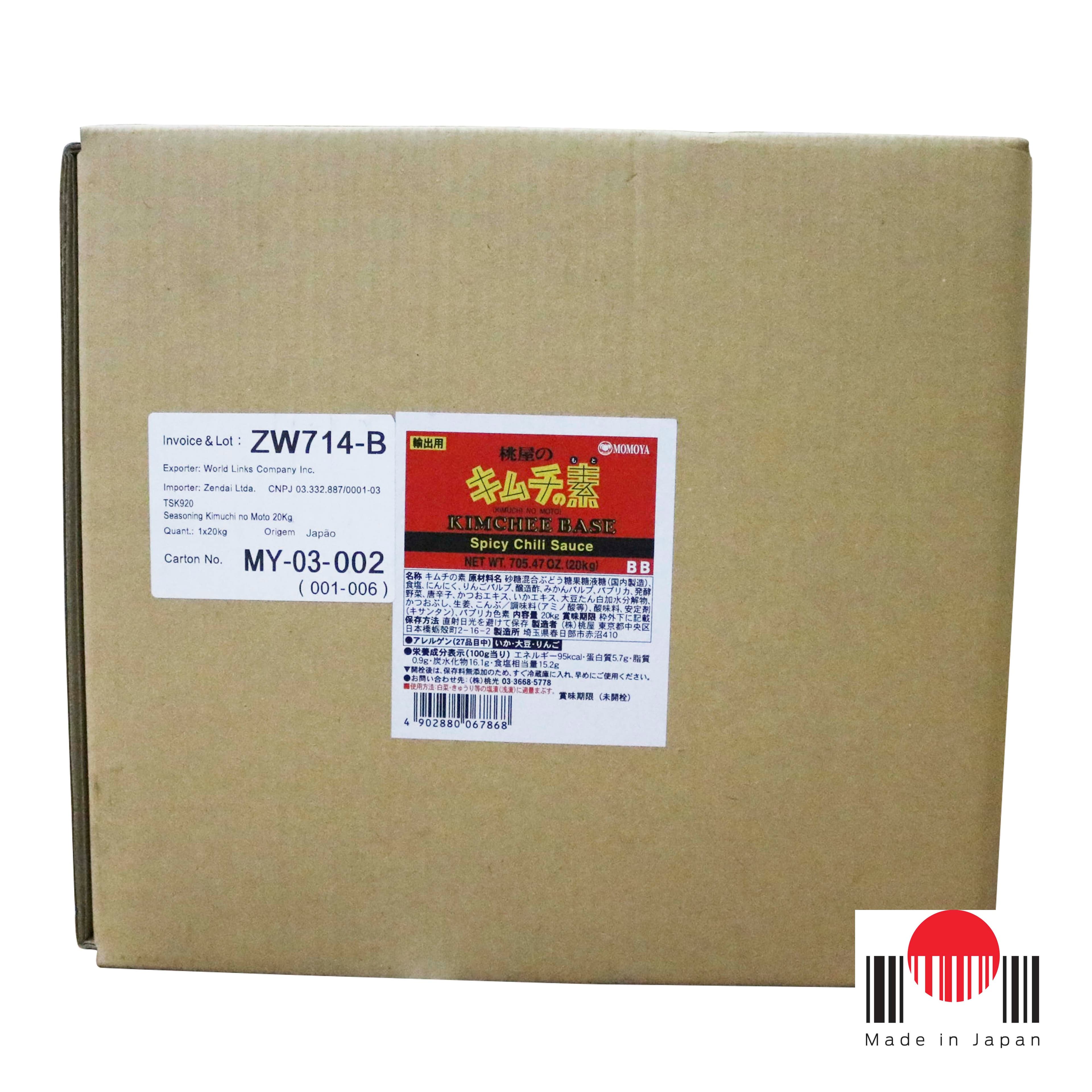 TSK920 - Kimuchi no Moto 20kg BIB - Momoya