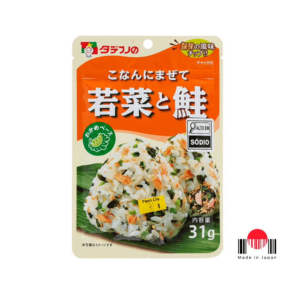 TAF367B - Furikake Gohan ni Mazete Wakana to Sake 31g - Tanaka
