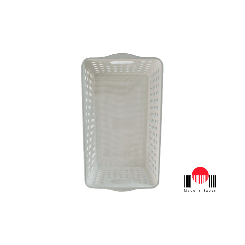1CP051 - IN-4571 Stock Basket Wide White PP Inomata