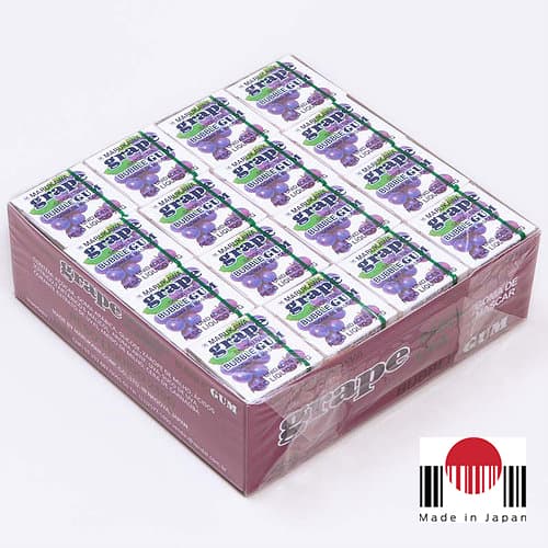 BDG103 - Caixa de Chicletes Sabor Uva 48 unidades (259,2g) - Marukawa