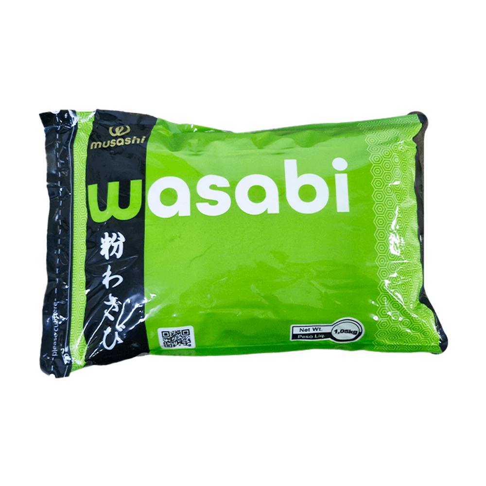 TPW1007 - Tempero Wasabi em pó Tradicional WT 1,05Kg - Musashi